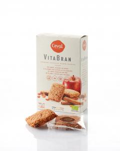 VitaBran soft-baked bran biscuit apple-raisin-cinnamon (organic)